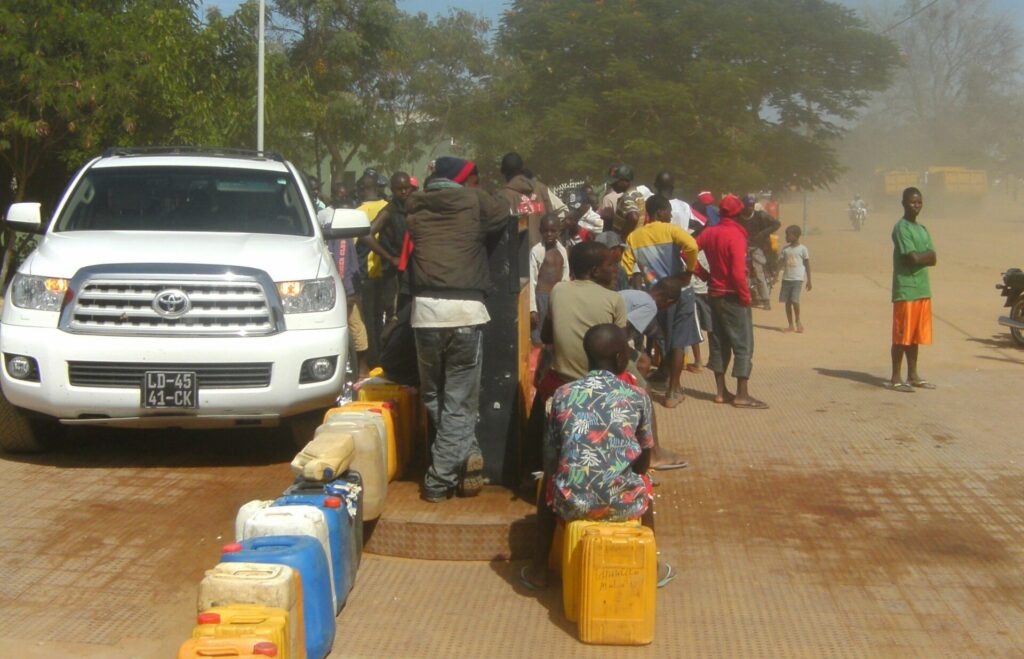 Tanken Afrika