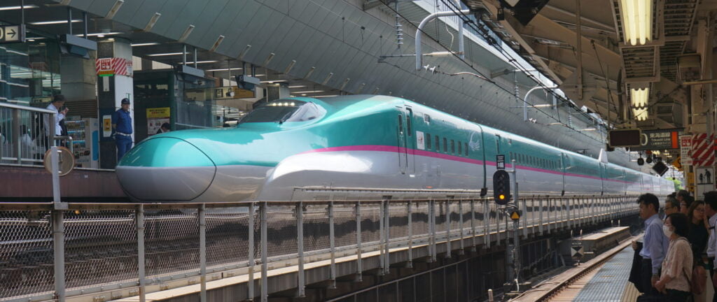 Zugfahrt Japan