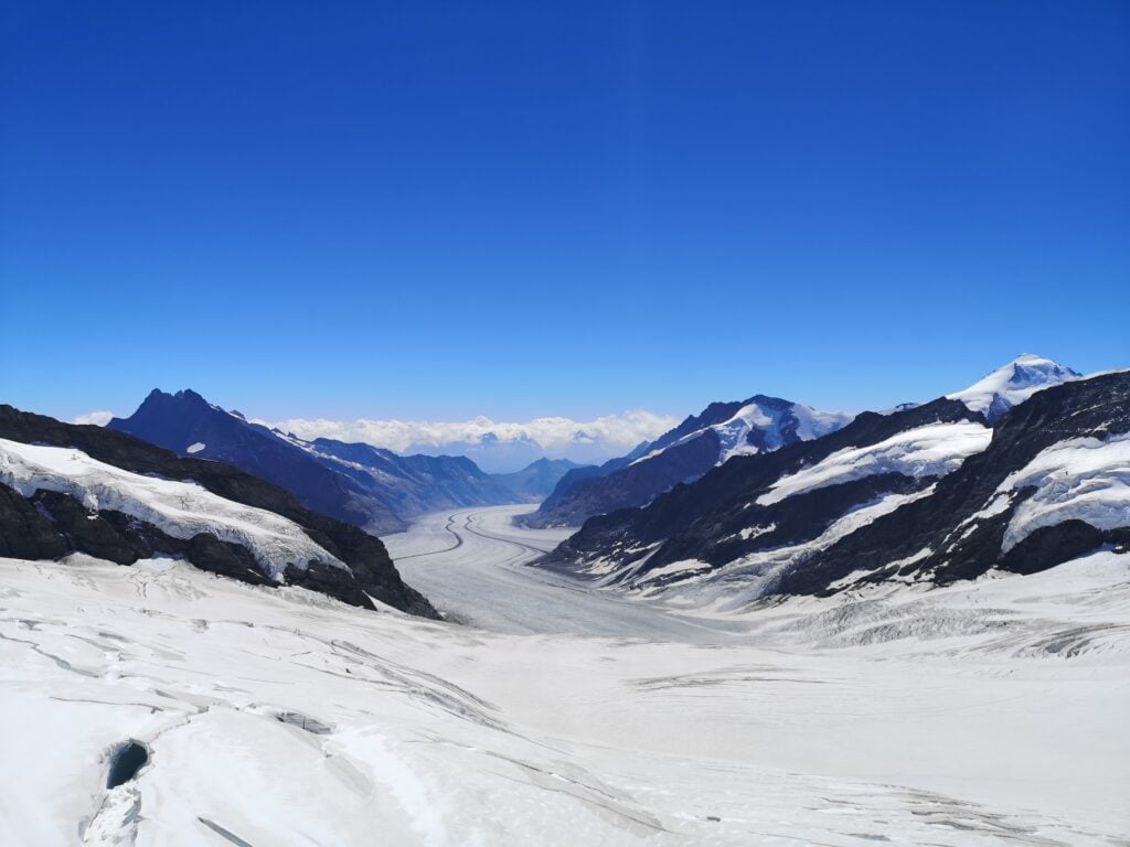 Aussicht Jungfraujoch