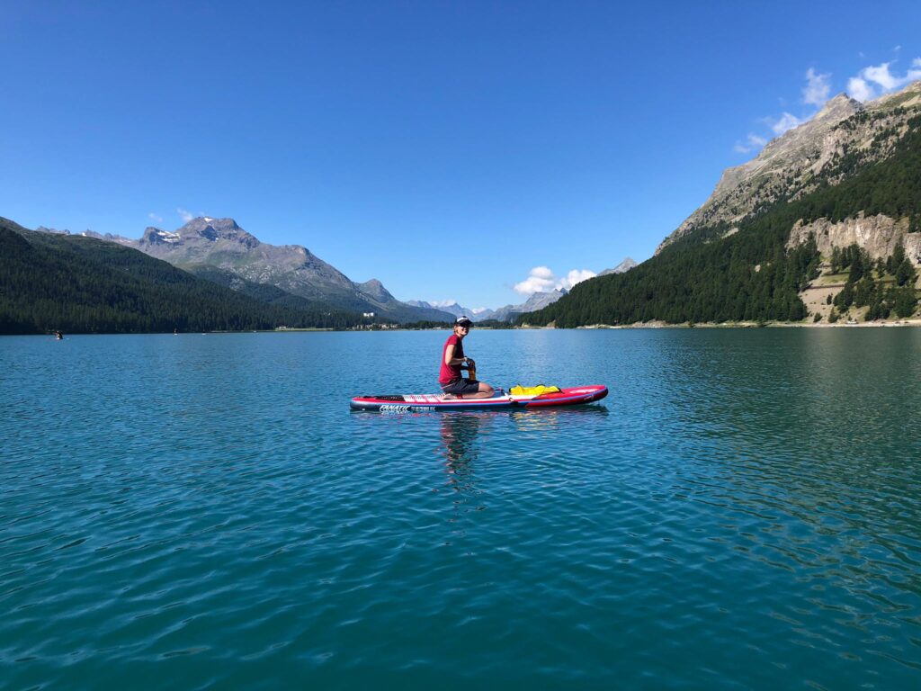 SUP Silvaplanasee